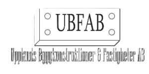 Logga UBFAB vit